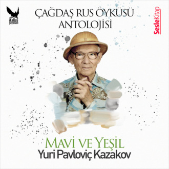 Обложка книги «Çağdaş Rus Öyküleri Antolojisi 13 – Mavi ve Yeşil»