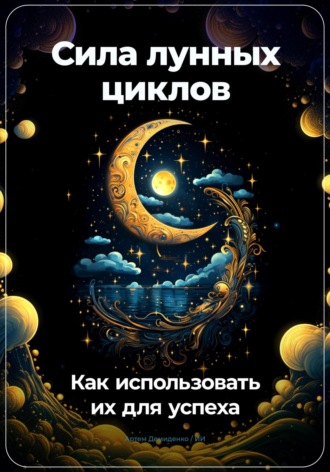 Обложка книги «Сила лунных циклов: Как использовать их для успеха»