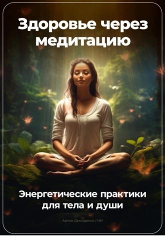 Обложка книги «Здоровье через медитацию: Энергетические практики для тела и души»