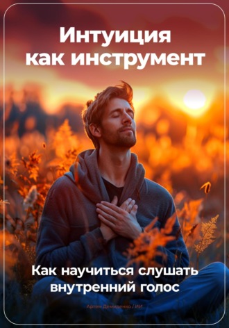 Обложка книги «Интуиция как инструмент: Как научиться слушать внутренний голос»