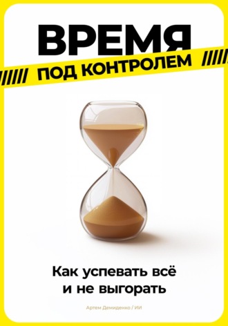 Обложка книги «Время под контролем: Как успевать всё и не выгорать»