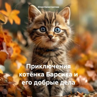 Обложка книги «Приключения котёнка Барсика и его добрые дела»