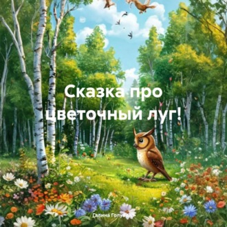 Обложка книги «Сказка про цветочный луг!»