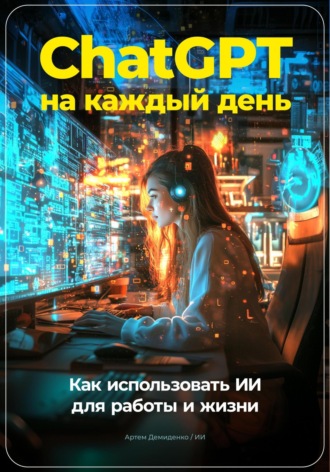Обложка книги «ChatGPT на каждый день: Как использовать ИИ для работы и жизни»