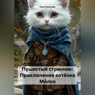 Обложка книги ««Пушистый странник: Приключения котёнка Ми́лко»»