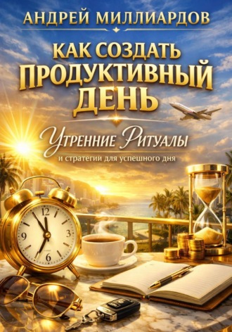Обложка книги «Как создать продуктивный день. Утренние ритуалы и стратегии для успешного дня»