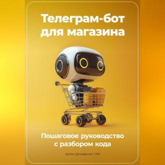Обложка книги «Телеграм-бот для магазина: Пошаговое руководство с разбором кода»
