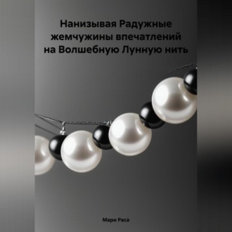 Обложка книги «Нанизывая Радужные жемчужины впечатлений на Волшебную Лунную нить»