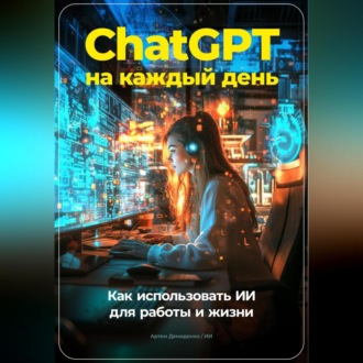 Обложка книги «ChatGPT на каждый день: Как использовать ИИ для работы и жизни»