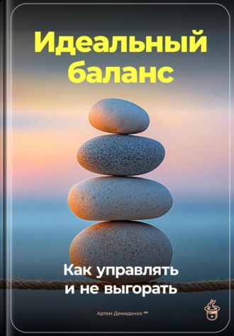 Обложка книги «Идеальный баланс: Как управлять и не выгорать»