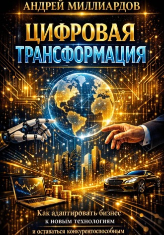 Обложка книги «Цифровая трансформация. Как адаптировать бизнес к новым технологиям и оставаться конкурентоспособным»