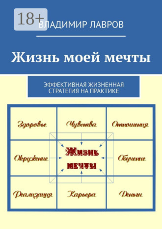 Обложка книги «Жизнь моей мечты. Эффективная жизненная стратегия на практике»