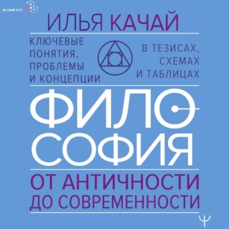 Обложка книги «Философия. От античности до современности. Ключевые понятия, проблемы и концепции в тезисах, схемах и таблицах»