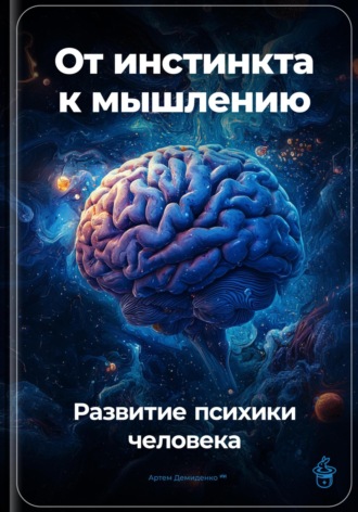 Обложка книги «От инстинкта к мышлению: Развитие психики человека»