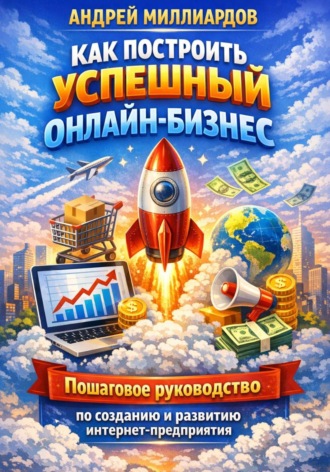 Обложка книги «Как построить успешный онлайн-бизнес. Пошаговое руководство по созданию и развитию интернет-предприятия»