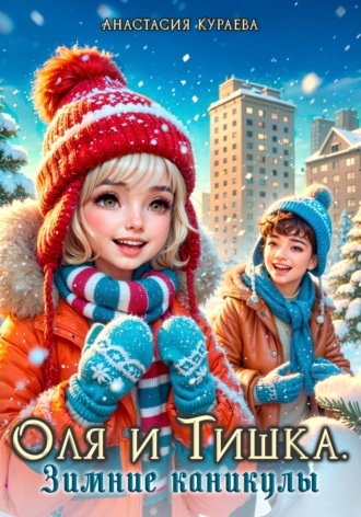 Обложка книги «Оля и Тишка. Зимние каникулы»