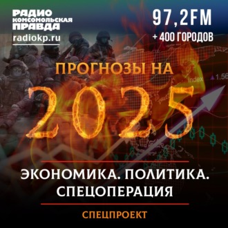 Обложка книги «Прогнозы на 2025 год: экономика, политика, спецоперация»