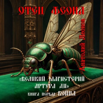 Обложка книги «Великий магистерий Артура Ди. Книга первая «Война» (Тень Голема)»