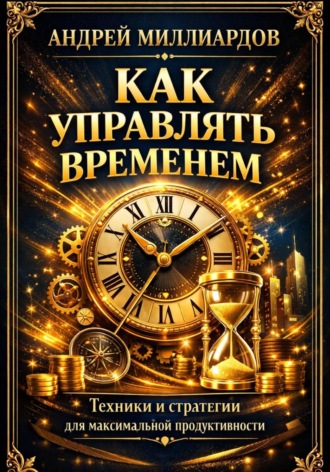 Обложка книги «Как управлять временем. Техники и стратегии для максимальной продуктивности»