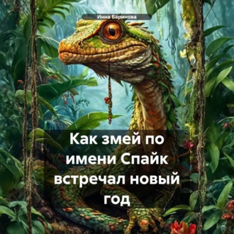 Обложка книги «Как змей по имени Спайк встречал новый год»