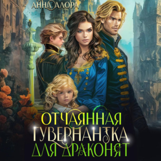 Обложка книги «Отчаянная гувернантка для драконят»