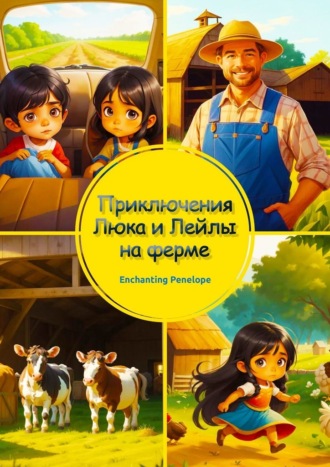 Обложка книги «Приключения Люка и Лейлы на ферме»