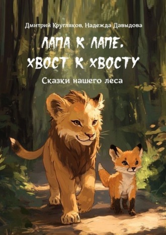 Обложка книги «Лапа к лапе, хвост к хвосту. Сказки нашего леса»