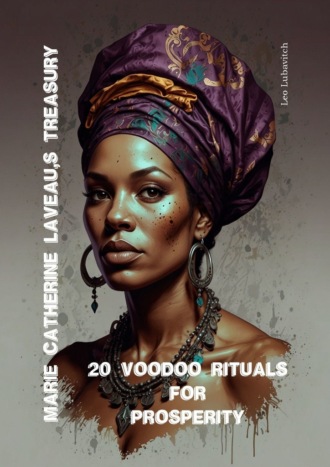 Обложка книги «Marie Catherine Laveau’s Treasury. 20 Voodoo Rituals for Prosperity.»