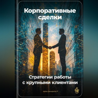 Обложка книги «Корпоративные сделки: Стратегии работы с крупными клиентами»
