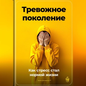 Обложка книги «Тревожное поколение: Как стресс стал нормой жизни»