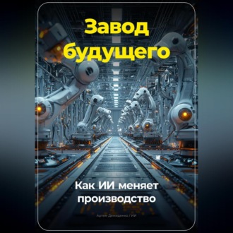 Обложка книги «Завод будущего: Как ИИ меняет производство»