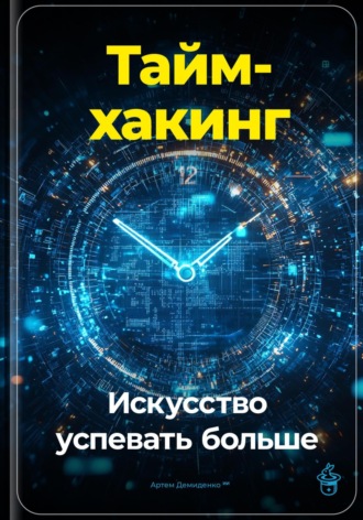 Обложка книги «Тайм-хакинг: Искусство успевать больше»