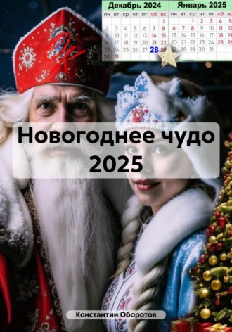 Обложка книги «Новогоднее чудо 2025»
