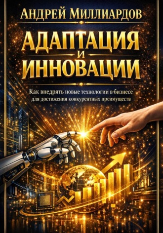 Обложка книги «Адаптация и инновации. Как внедрять новые технологии в бизнесе для достижения конкурентных преимуществ»