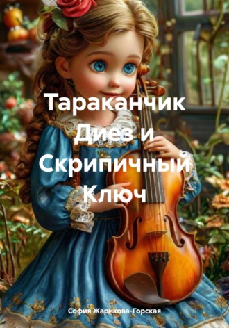 Обложка книги «Тараканчик Диез и Скрипичный Ключ»