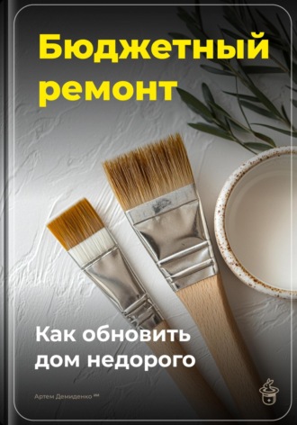 Обложка книги «Бюджетный ремонт: Как обновить дом недорого»