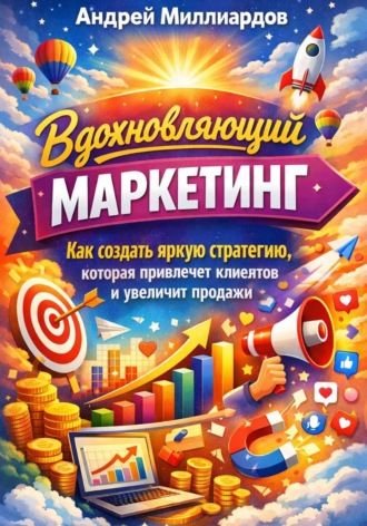 Обложка книги «Вдохновляющий маркетинг. Как создать яркую стратегию, которая привлечет клиентов и увеличит продажи»