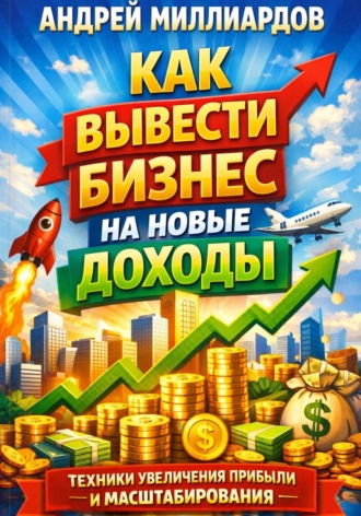 Обложка книги «Как вывести бизнес на новые доходы. Техники увеличения прибыли и масштабирования»