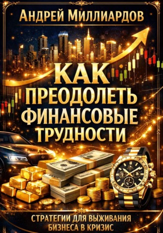 Обложка книги «Как преодолеть финансовые трудности. Стратегии для выживания бизнеса в кризис»