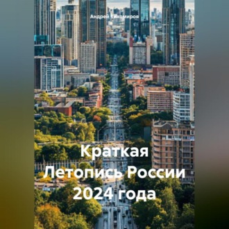 Обложка книги «Краткая Летопись России 2024 года»