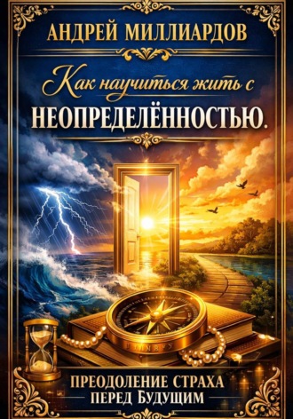 Обложка книги «Как научиться жить с неопределённостью. Преодоление страха перед будущим»
