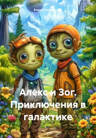 Обложка книги «Алекс и Зог. Приключения в галактике»