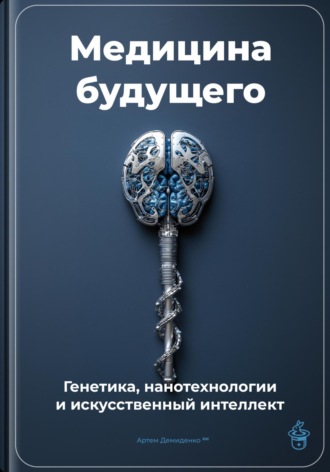 Обложка книги «Медицина будущего: Генетика, нанотехнологии и искусственный интеллект»