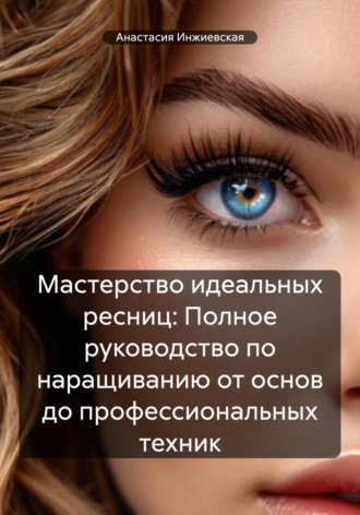 Обложка книги «Мастерство идеальных ресниц: Полное руководство по наращиванию от основ до профессиональных техник»