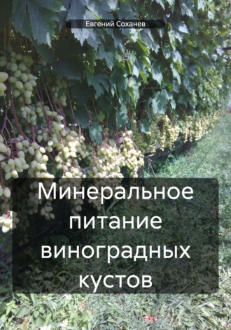 Обложка книги «Минеральное питание виноградных кустов»
