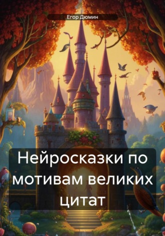 Обложка книги «Нейросказки по мотивам великих цитат»