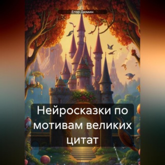 Обложка книги «НЕЙРОСКАЗКИ по мотивам великих цитат»