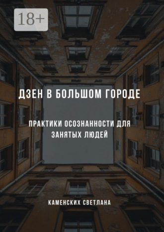Обложка книги «Дзен в большом городе. Практики осознанности для занятых людей»