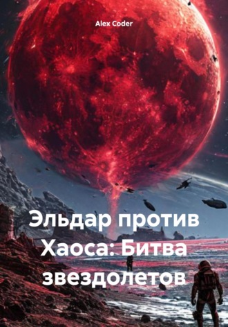 Обложка книги «Эльдар против Хаоса: Битва звездолетов»