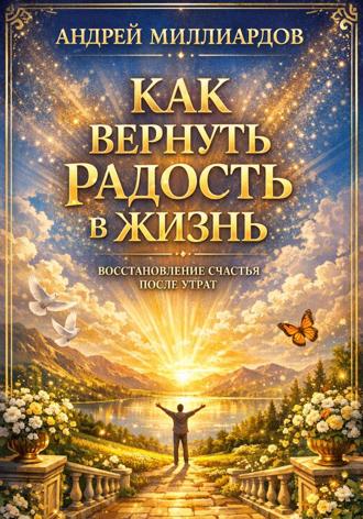 Обложка книги «Как вернуть радость в жизнь. Восстановление счастья после утрат»